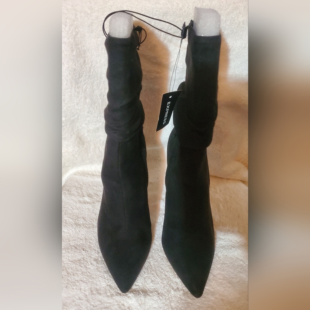 Black Heeled Boots
